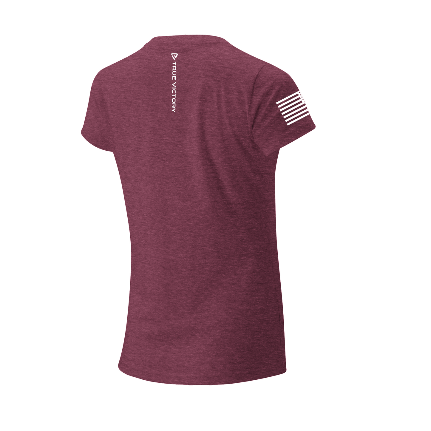 Women's RU TRUE Maroon Tee
