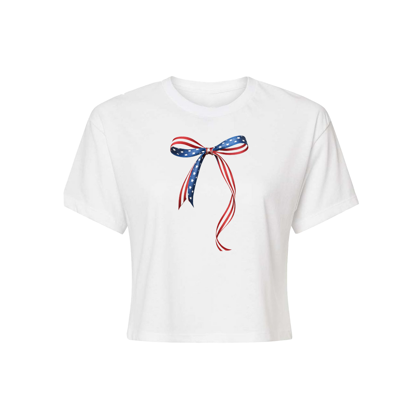 Women's 250th Bow Crop Top