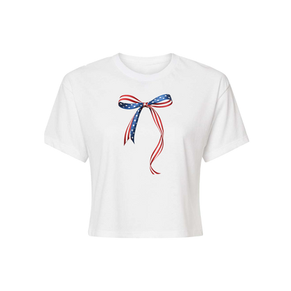 Women's 250th Bow Crop Top