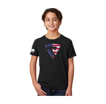 Youth Stars and Stripes RWB Tee