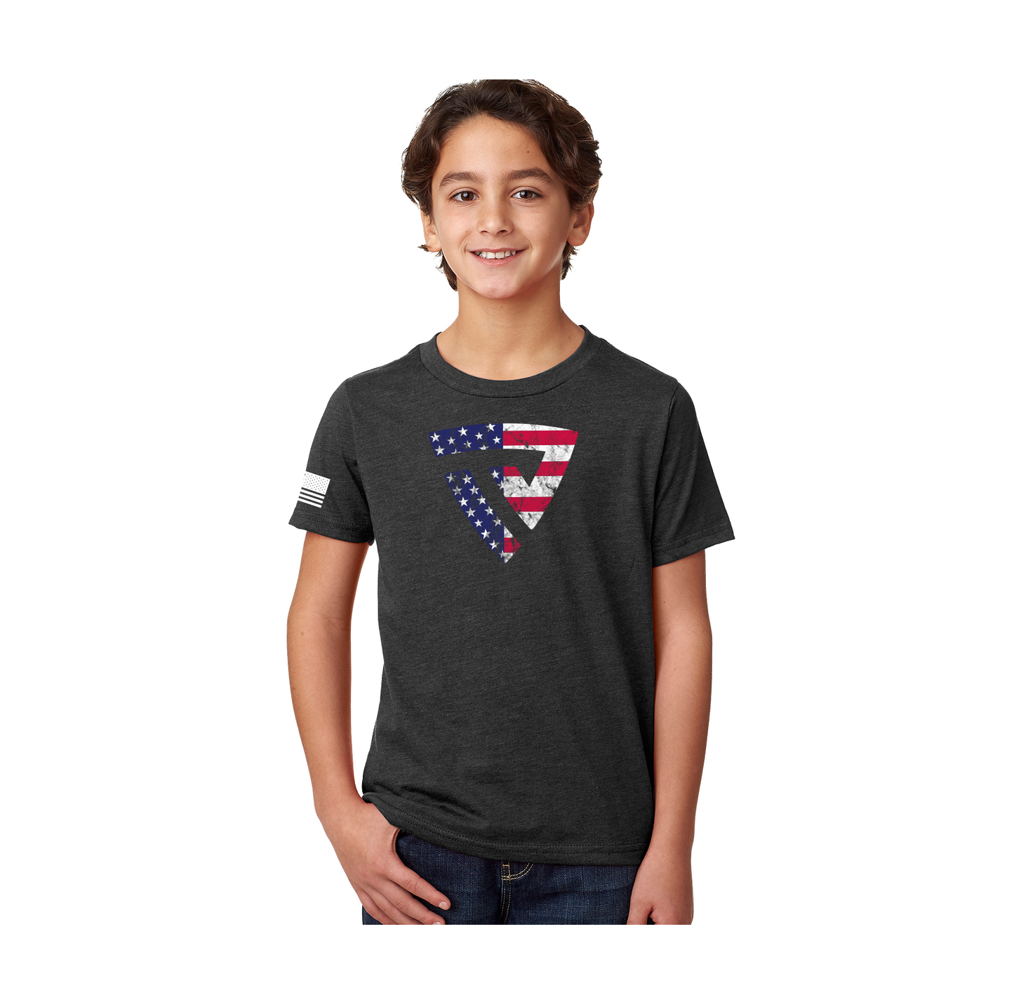 Youth Stars and Stripes RWB Tee