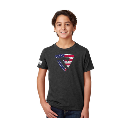 Youth Stars and Stripes RWB Tee