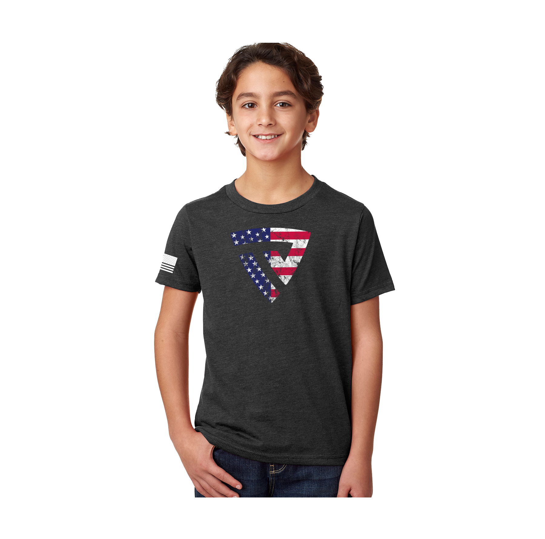 Youth Stars and Stripes Memorial Tee