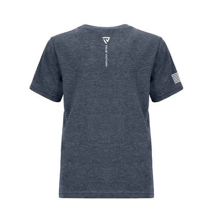 Youth Five & Thrive Midnight Navy Tee