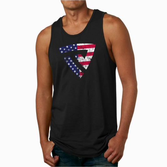 Men's Stars and Stripes RWB Tank