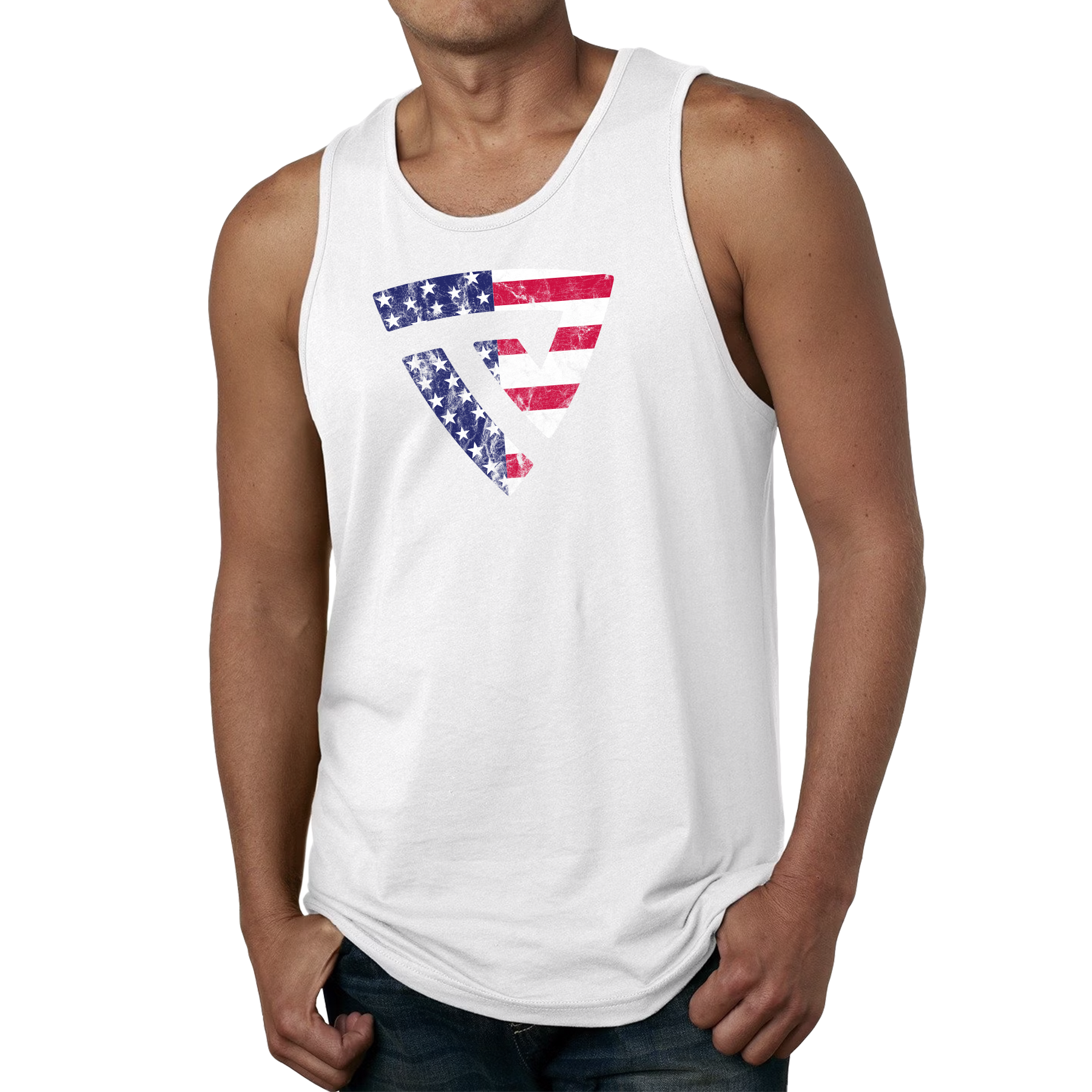 Men's Stars and Stripes Memorial Tank