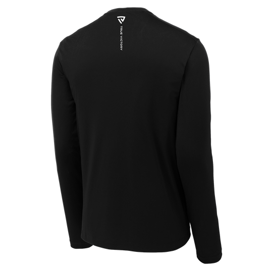Youth Vibe Softball (It's a Vibe) Poly Long Sleeve Tee