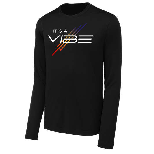 Youth Vibe Softball (It's a Vibe) Poly Long Sleeve Tee