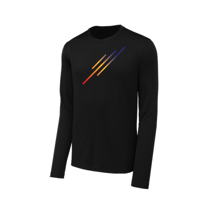 Vibe Softball Vibe Lines Poly Long Sleeve Tee