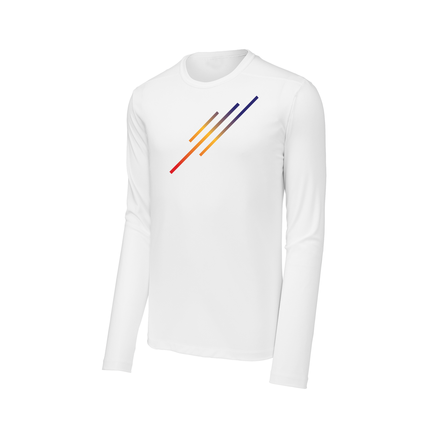 Vibe Softball Vibe Lines Poly Long Sleeve Tee