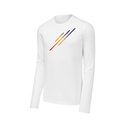 Vibe Softball Vibe Lines Poly Long Sleeve Tee