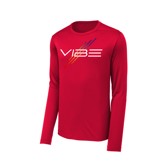 Vibe Softball Poly Long Sleeve Tee
