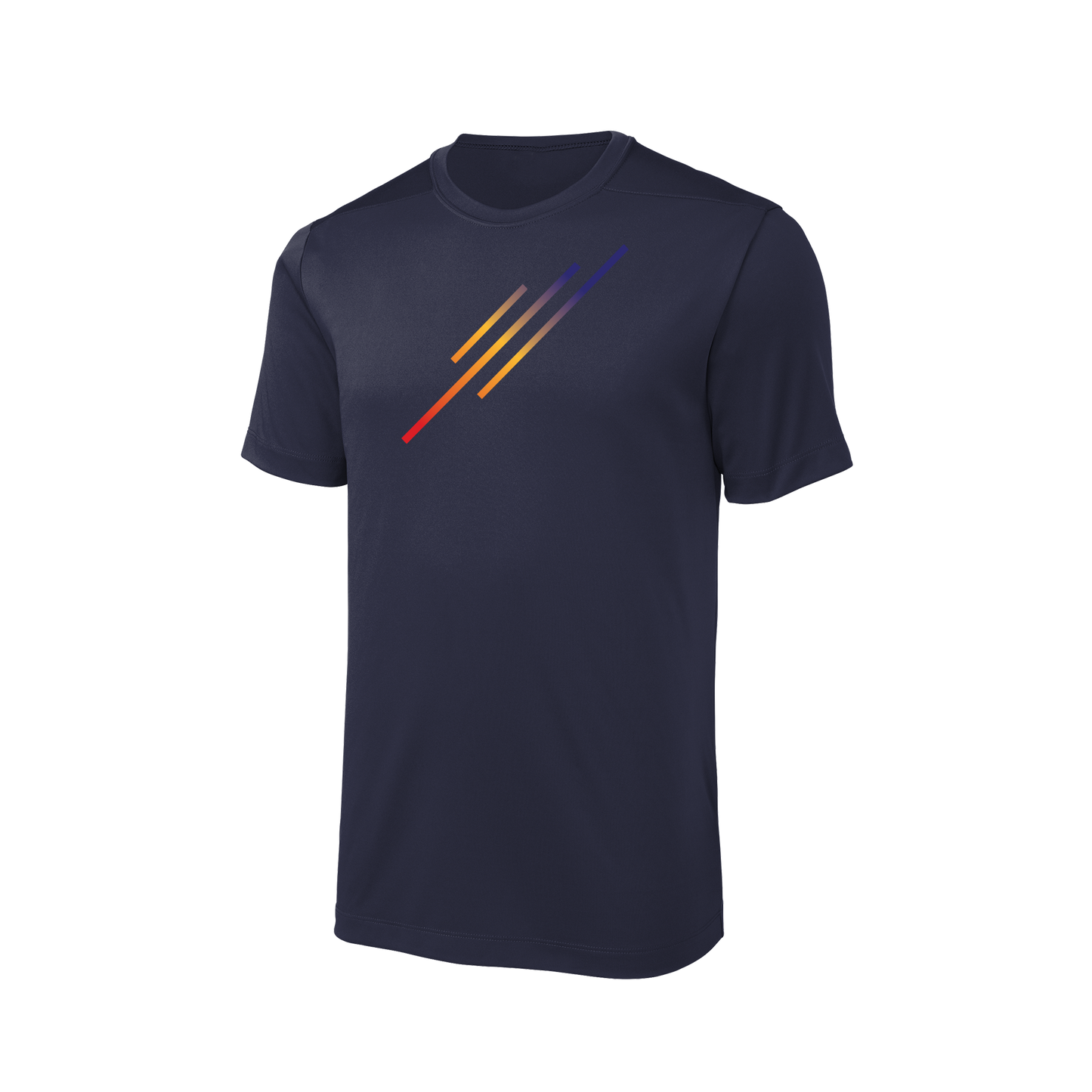 Vibe Softball Vibe Lines Poly Tee