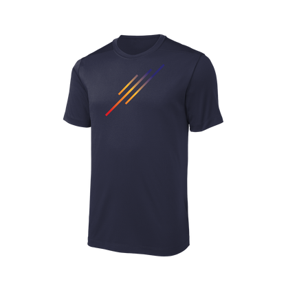 Vibe Softball Vibe Lines Poly Tee