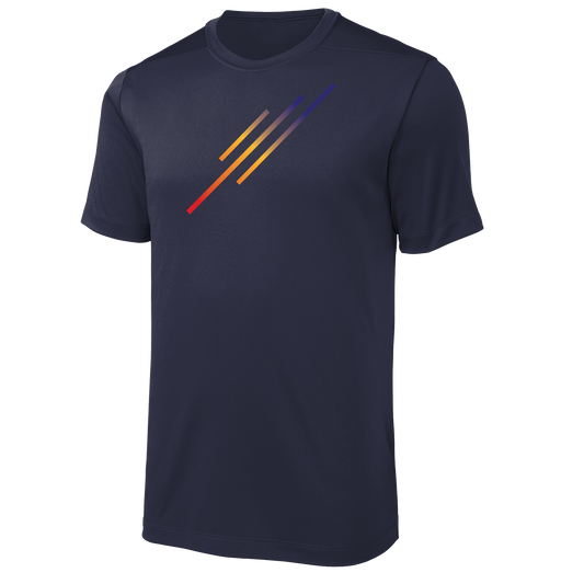 Youth Vibe Softball Vibe Lines Poly Tee