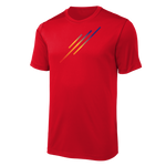 Vibe Softball Vibe Lines Poly Tee