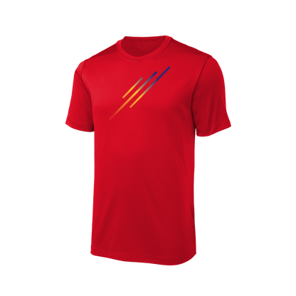 Vibe Softball Vibe Lines Poly Tee