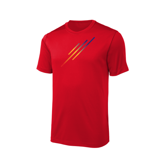 Vibe Softball Vibe Lines Poly Tee