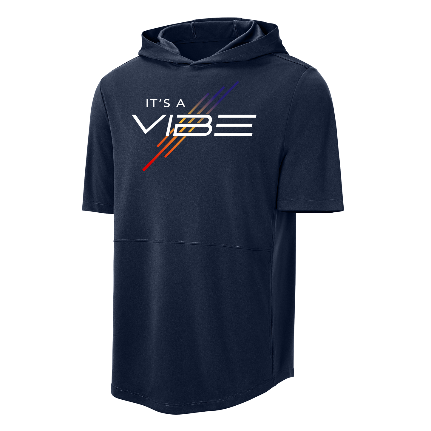 Vibe Softball (It's a Vibe) Short Sleeve Hoodie
