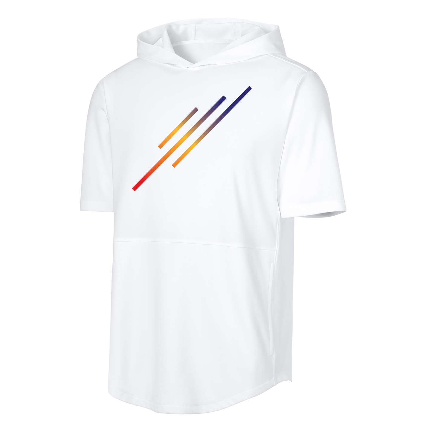 Vibe Softball Vibe Lines Short Sleeve Hoodie