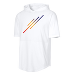 Vibe Softball Vibe Lines Short Sleeve Hoodie