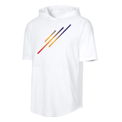 Vibe Softball Vibe Lines Short Sleeve Hoodie