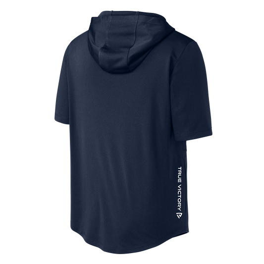 Vibe Softball Short Sleeve Hoodie