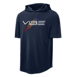 Vibe Softball Short Sleeve Hoodie