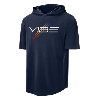 Vibe Softball Short Sleeve Hoodie