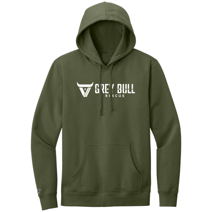 Grey Bull Rescue Military Green Hoodie