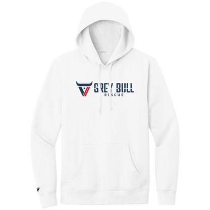 Grey Bull Rescue White Hoodie