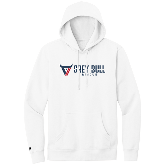 Grey Bull Rescue White Hoodie