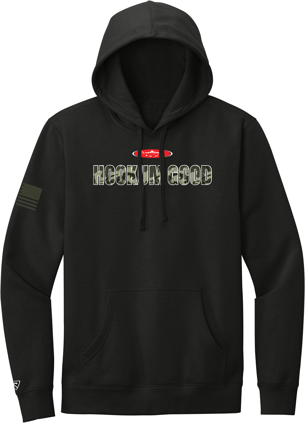 Hookum Good Camo Hoodie