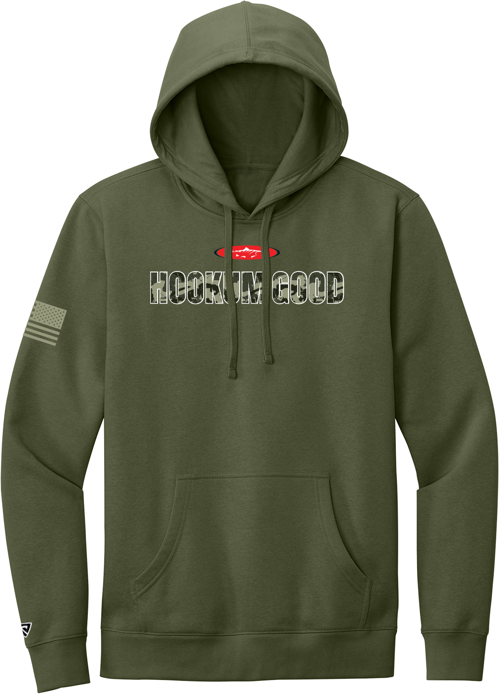 Hookum Good Camo Hoodie