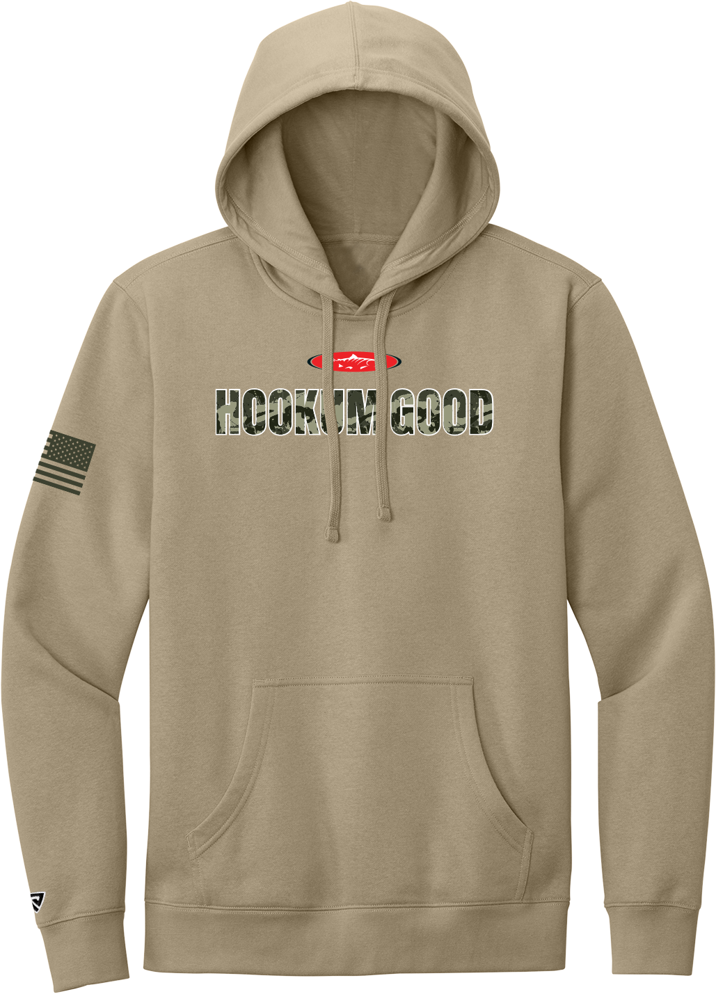Hookum Good Camo Hoodie