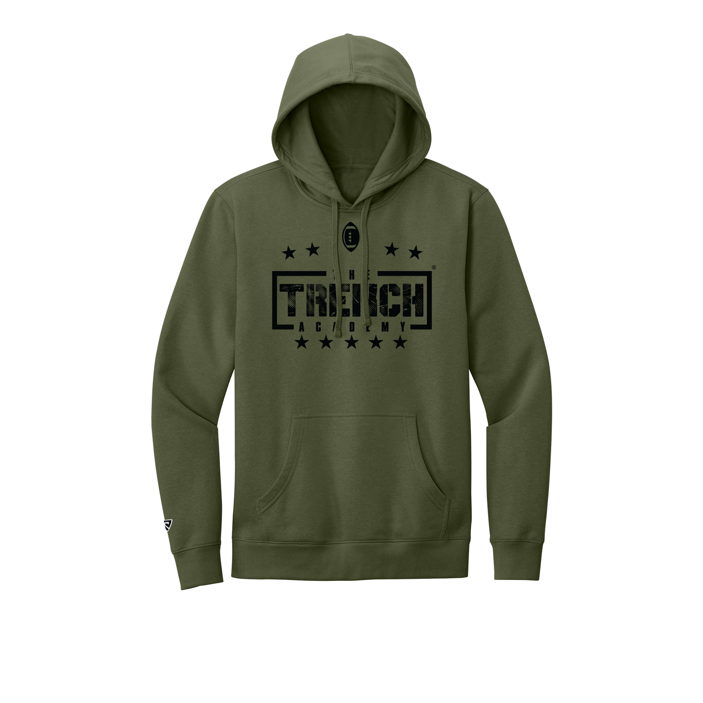Trench Hold the Line Military Green Hoodie
