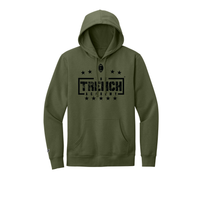 Trench Hold the Line Military Green Hoodie