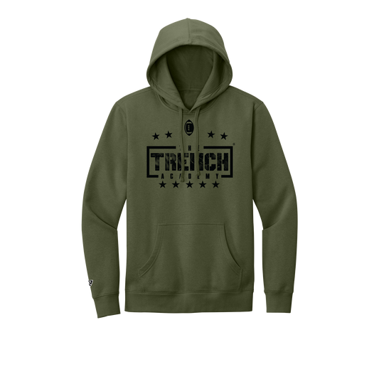 Trench Hold the Line Military Green Hoodie