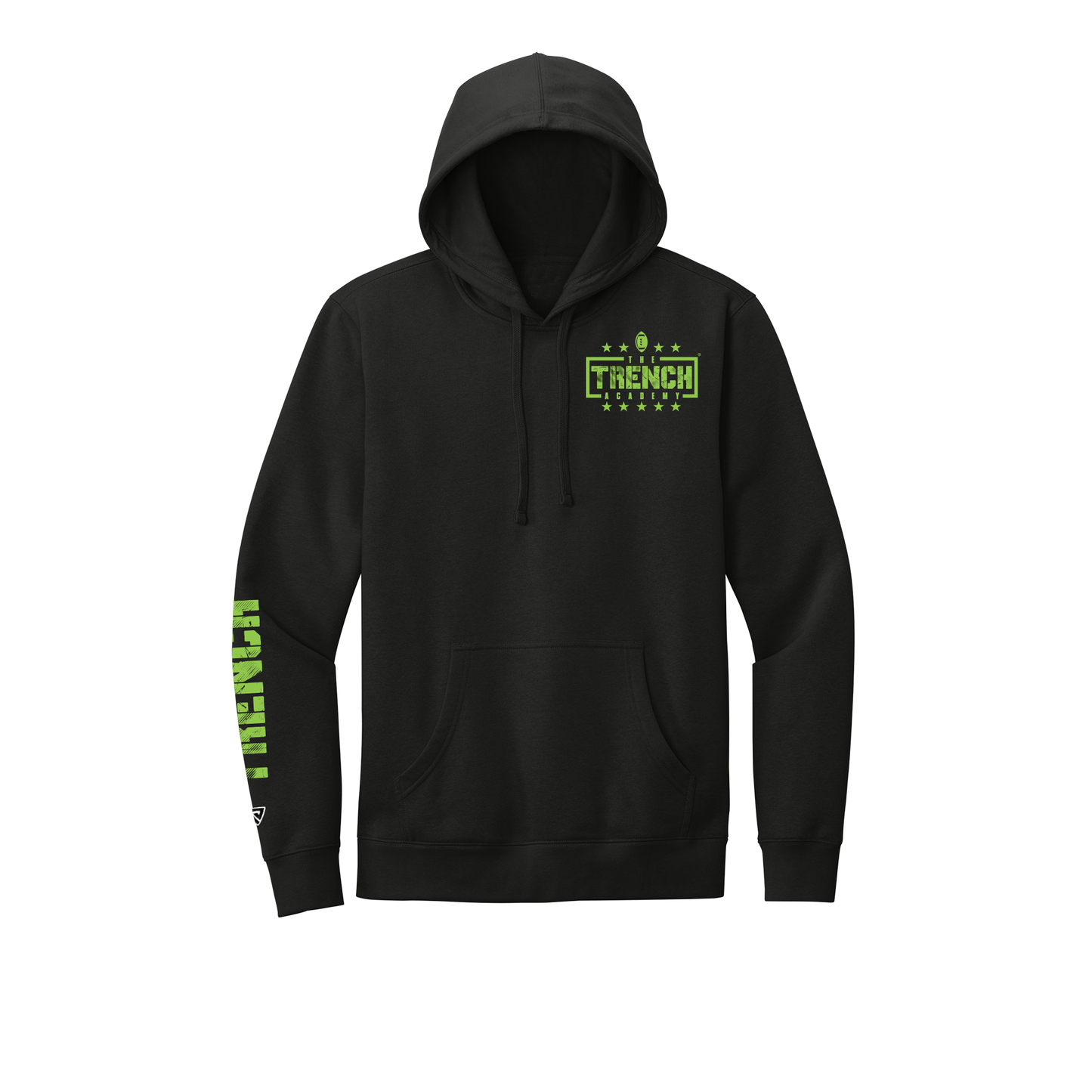 Trench Patch Black Hoodie