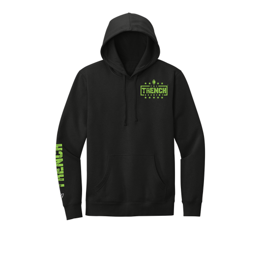 Trench Patch Black Hoodie