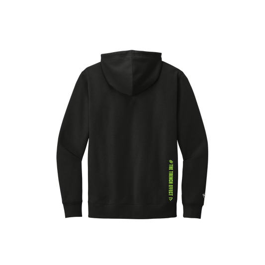 Trench Black Outline Hoodie