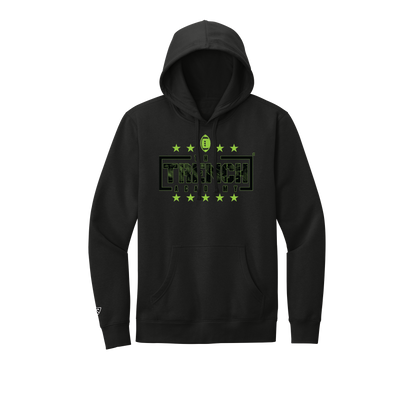 Trench Black Outline Hoodie