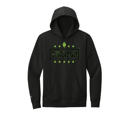 Trench Black Outline Hoodie