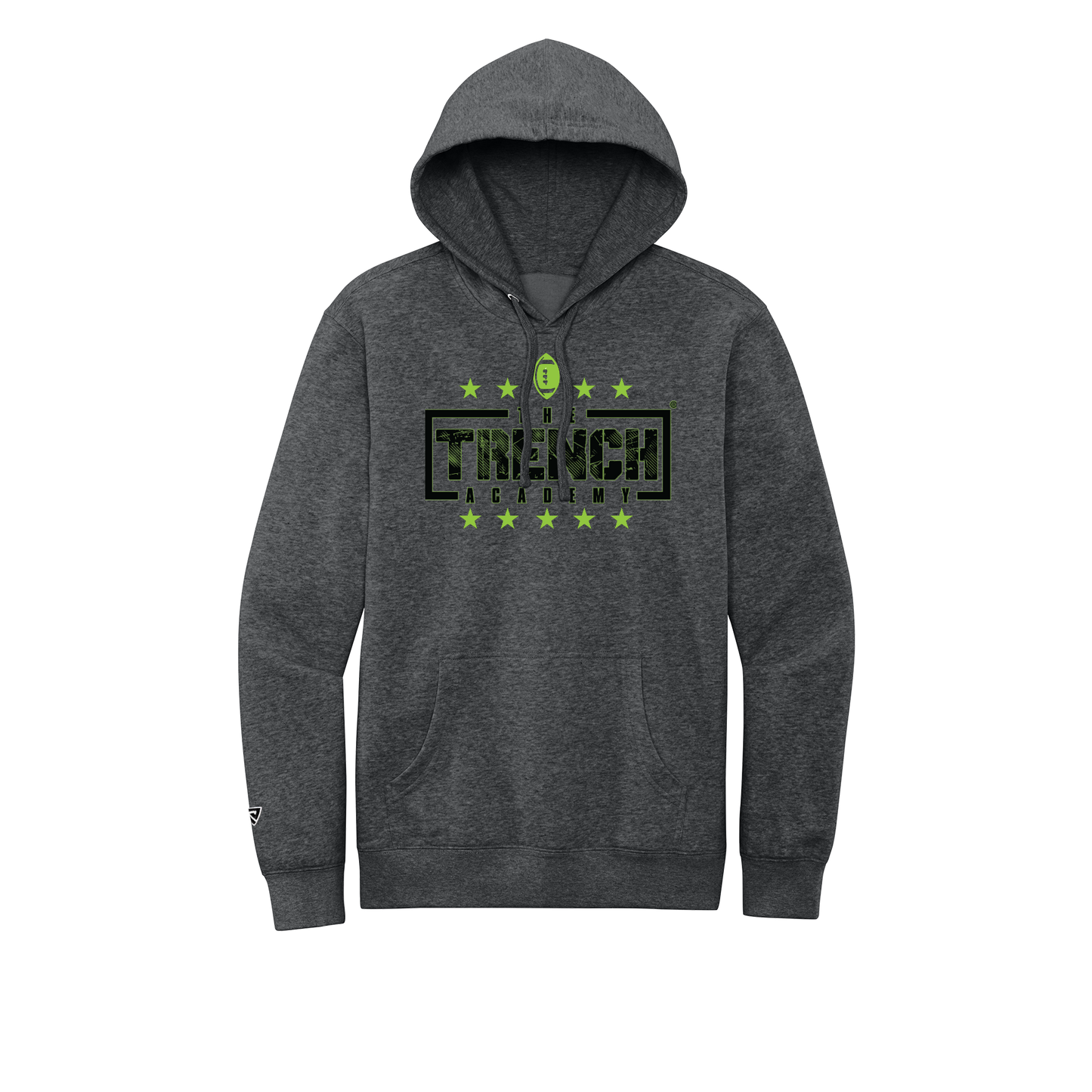 Trench Black Outline Hoodie