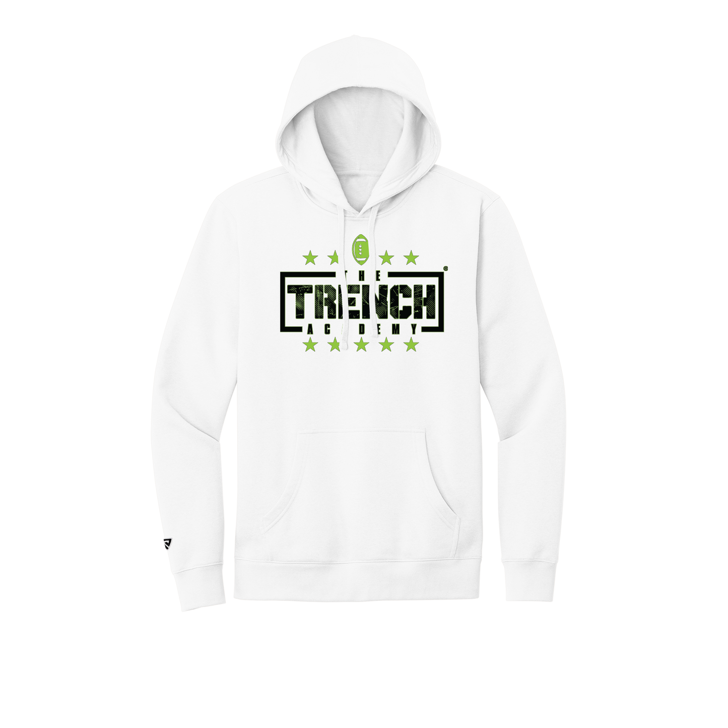 Trench Black Outline Hoodie