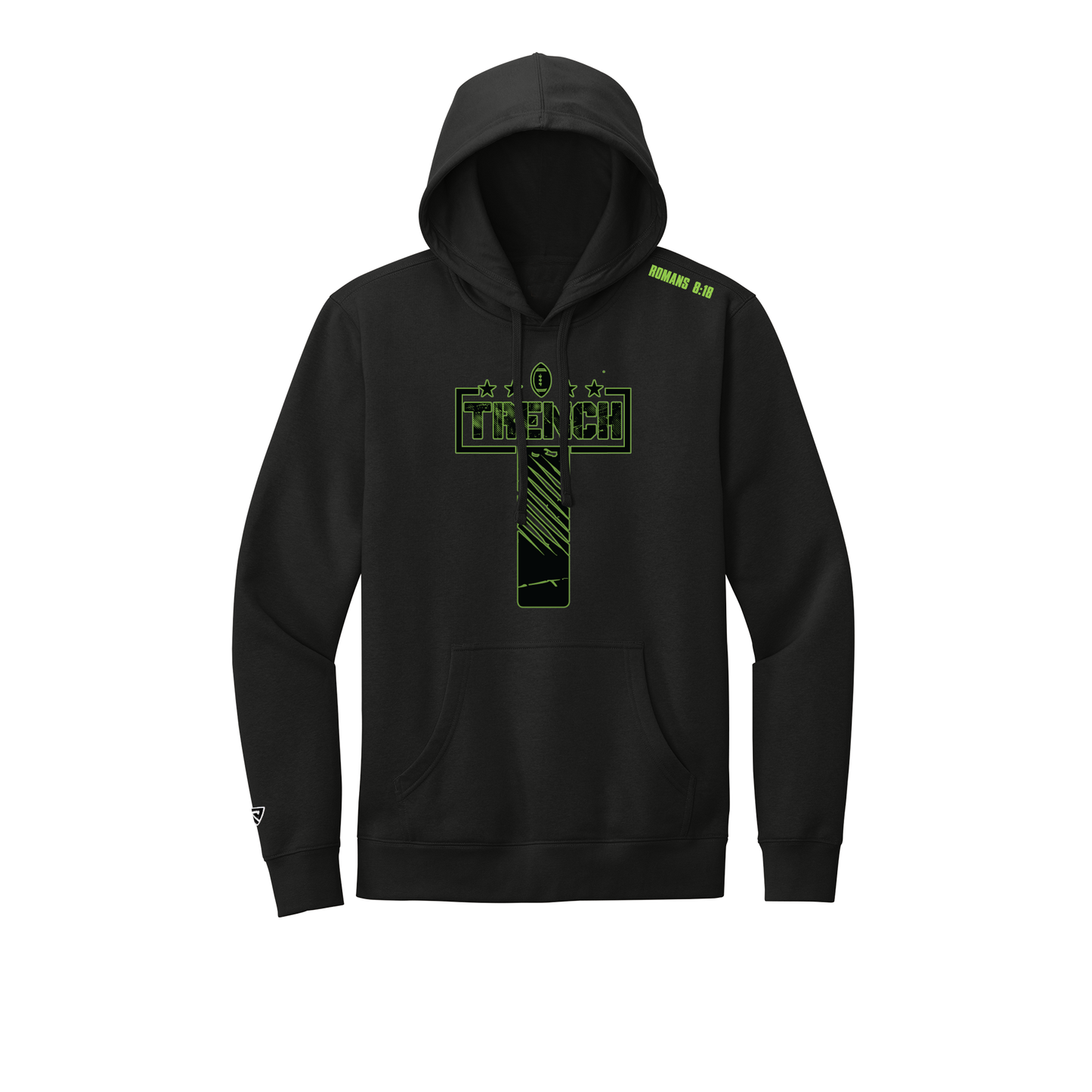 Trench Black T Hoodie
