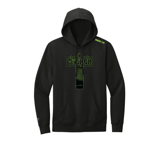 Trench Black T Hoodie