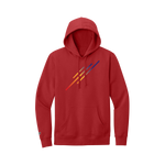 Youth Vibe Softball Vibe Lines Hoodie