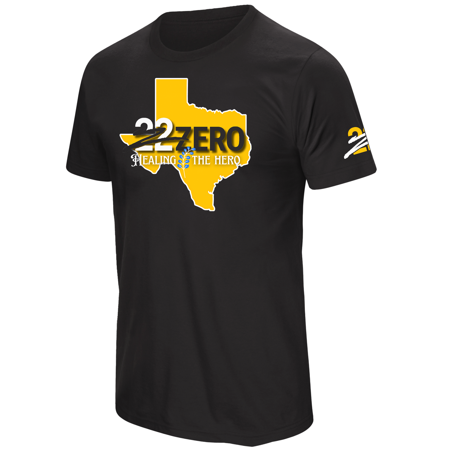 22Zero Boots on the Ground Black Tee