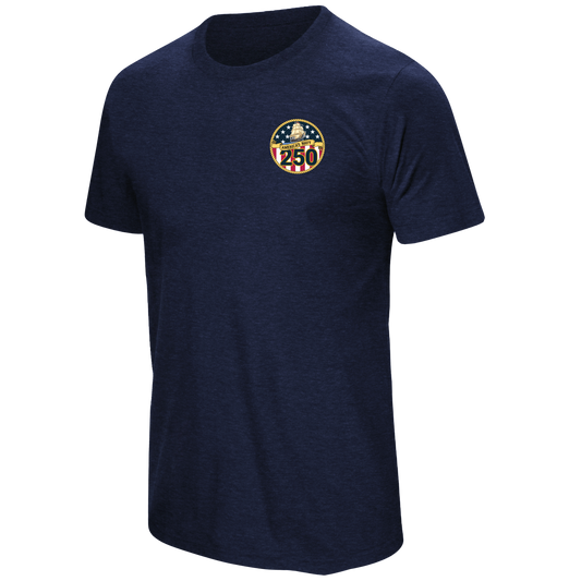 Navy 250th Birthday Navy Tee